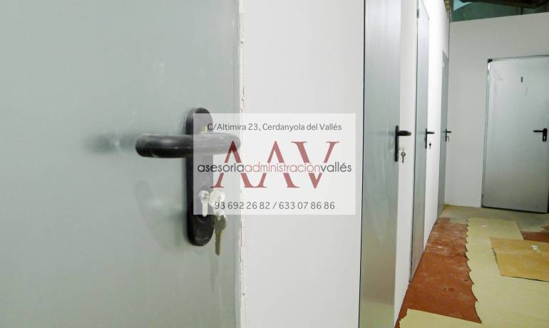 Trasteros en alquiler