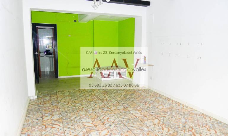 Local en alquiler en centro Cerdanyola